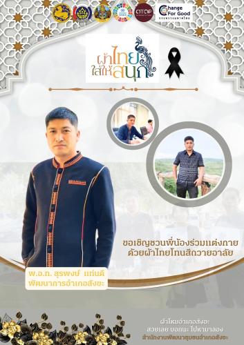 การรณรงค์สวมใส่ผ้าไทย